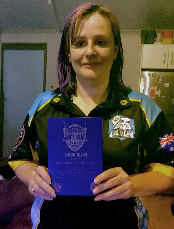 Squaddie of the Year, Suzan Allan