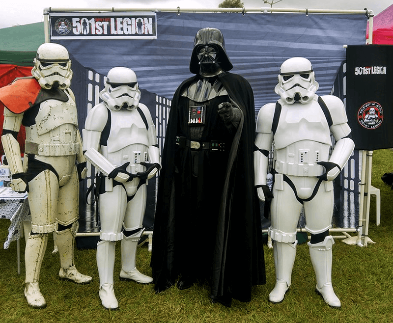 Our Kids Day Out, Ballina Star Wars Day weekend 2018