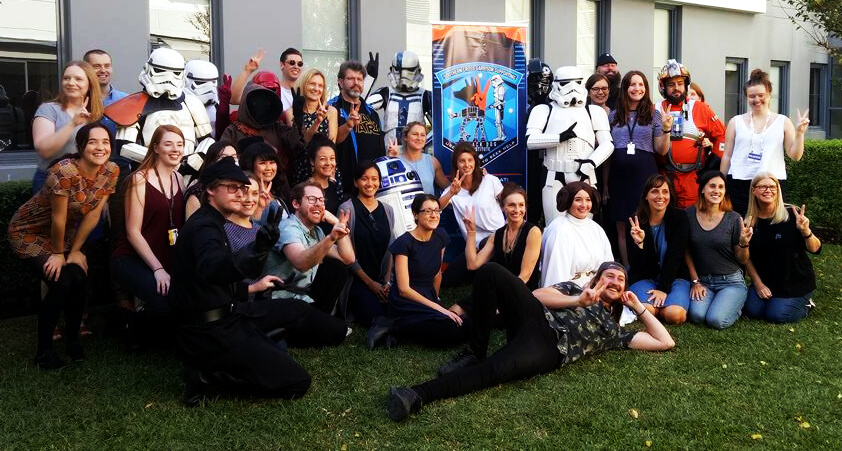 Black Dog Institute visit Star Wars Day 2018