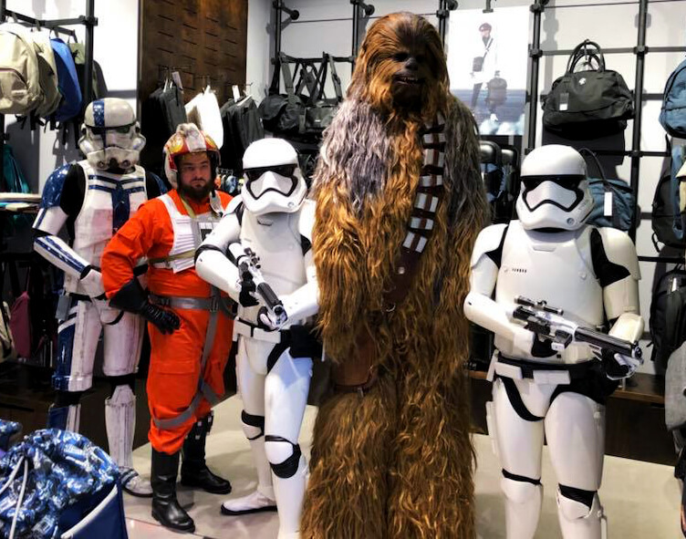 Crumpler Store event Star Wars Day 2018