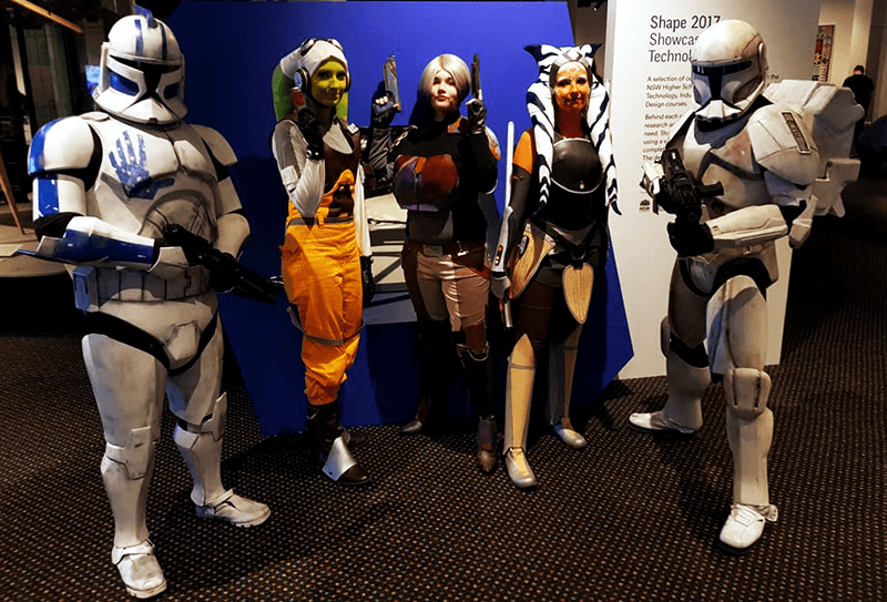 Powerhouse - Clones with Hera, Sabine and Ahsoka